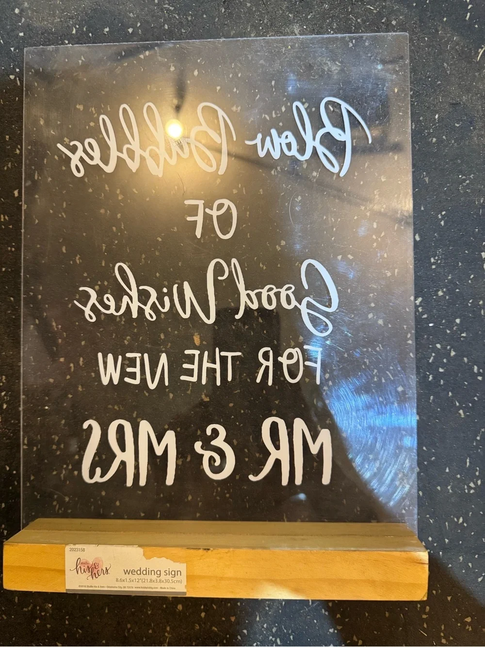 Wedding Sign
